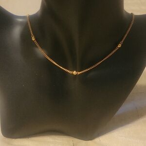 Monet Gold Classic Necklace